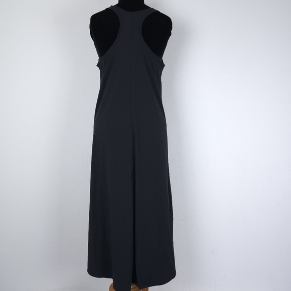 Halara Breezeful Backless Racerback Side Pocket High Low Flowy Midi Quick Dry - Picture 3 of 8